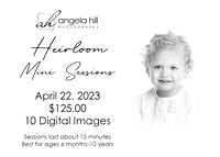 Heirloom Mini Sessions