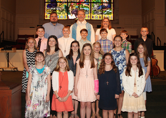2015 Confirmation Class