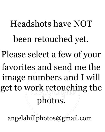 Headshot info for MMC