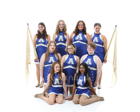 2024 AJHS Colorguard